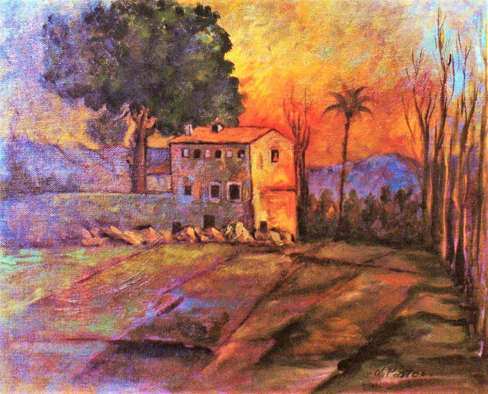 03 -La almazara - O S Tela-54x81 -Paisajes-