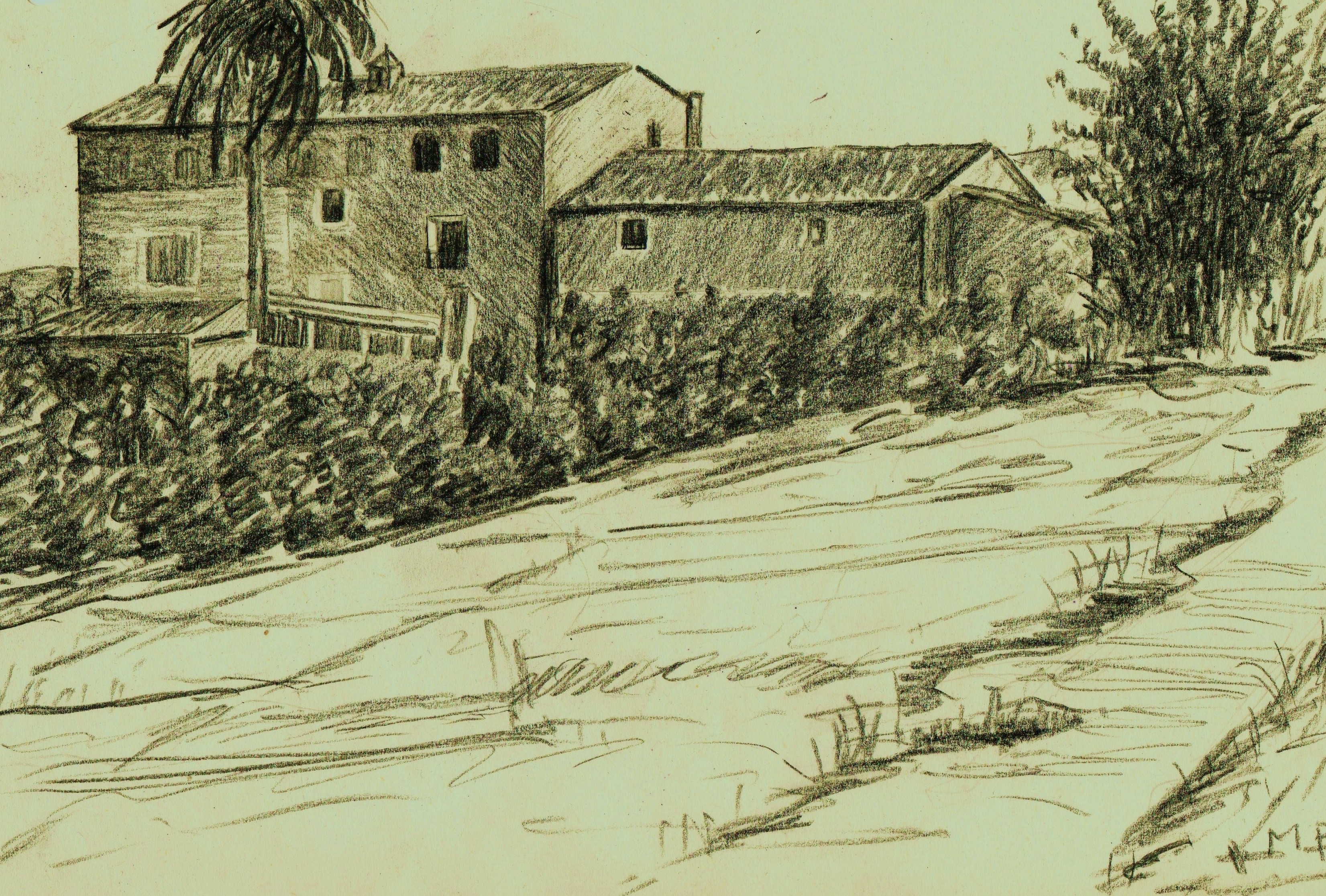 11 - Casona antigua - Carril de Los Canos - por detras