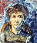 05 - Maribel-La Paladea - Oleo S. Tela -50 x45 -Retratos -
