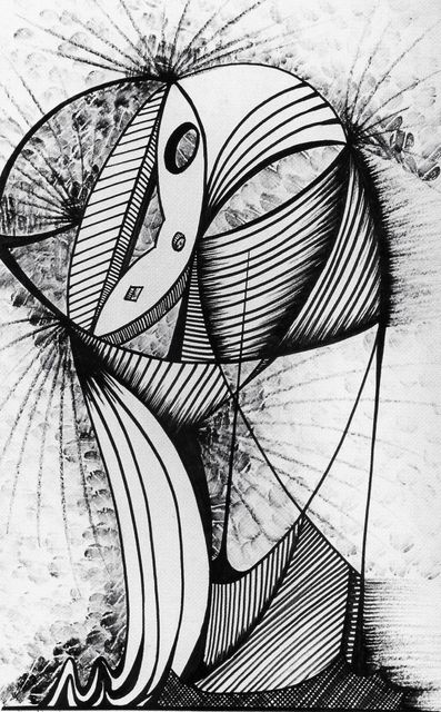 03-Fantasia-Dibujos psicologicos - S. - Cuché -50x33 - Flomasters -l -