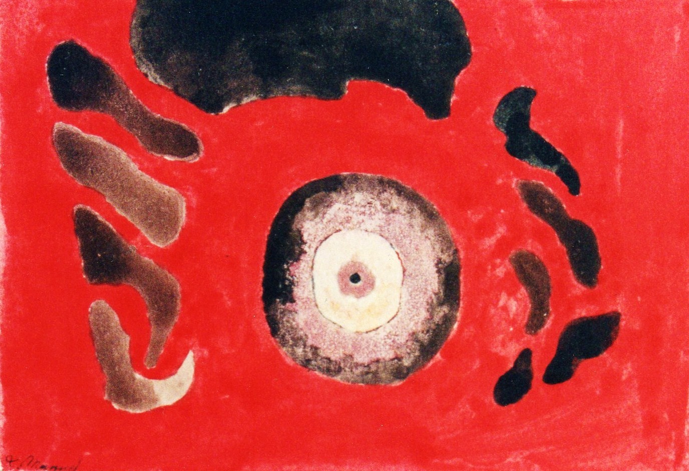 04 -Desplome  astral - Acrilico S.Tela  -180x200 -Metafísica Espacial -