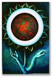 03 - Manos que no dais -Oleo S. Tabla -90 x 60-Subrrealismo -