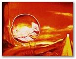 06 -La maja rosa -Oleo S. Tela -60x90 -Subrrealismo -