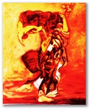 11 -Paja -rraco -Oleo S. Tela -90x60 -Subrrealismo -