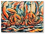 05 -En el pais del todo se vende -Acrílico S. tela -130 x 120 -Ronó -