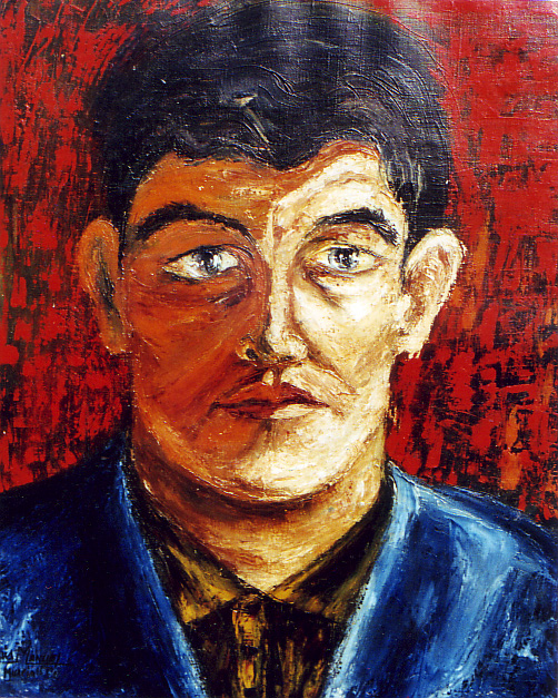 04 -Juan de Dios - Oléo S. Tela -55 x46 - Retratos -