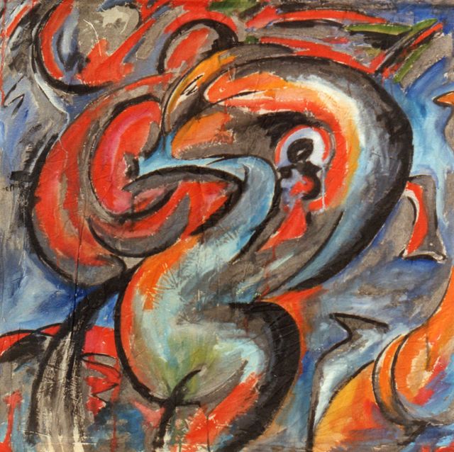 06 - Il caballo di Trolla - A.S.Tela 130 x 120 -Rondó -