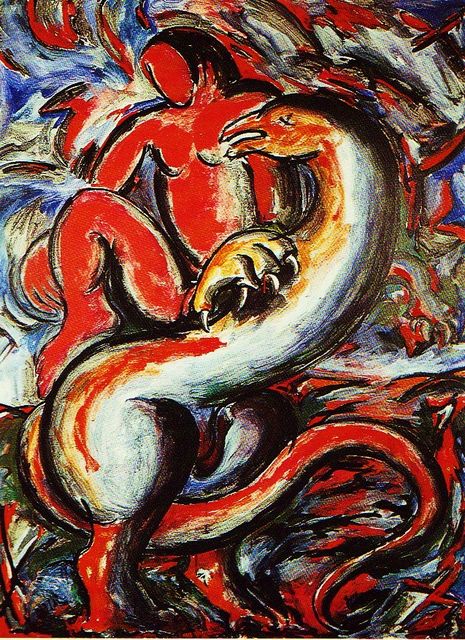 I5 -Cuarenta montes -Acrilico -S. Tela -130 x 95 - Rondó -