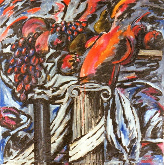 03 -Mediterranía -Acrílico  -S. tela -130 x 120 -Rondó -