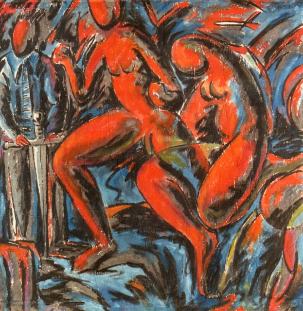 05 -En el pais del todo se vende -Acrílico S. tela -130 x 120 -Ronó -