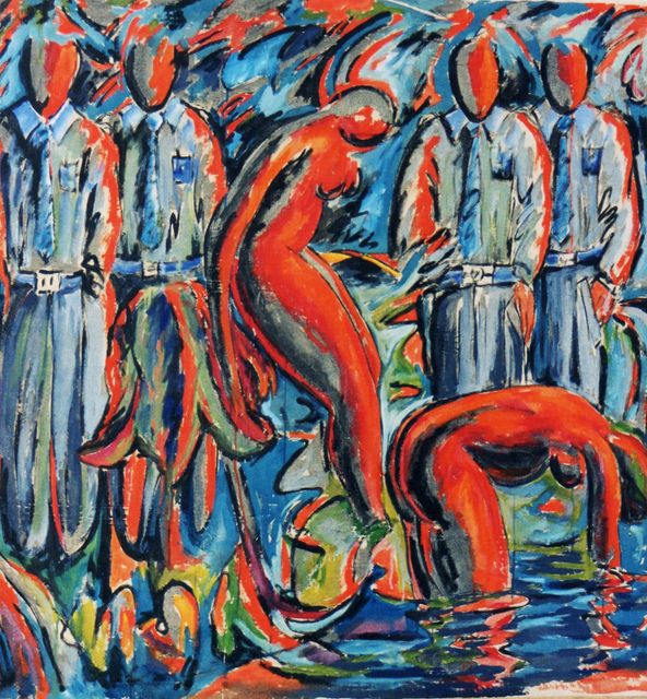 11 -Sumisión -ll -Acrílico S. tela -Acrílico S. tela -140 x 130 -Rondó -