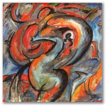 06 - Il caballo di Trolla - A.S.Tela 130 x 120 -Rondó -