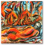 02 -En el pais del todo se vende -Acrílico S. tela -130 x 120 -Rondó -